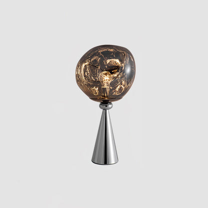 Lava Cone Table Lamp Dia 11″ X H 17.7″ / Dia 28cm X H 45cm / Chrome & Smoke gray / US Plug Table lamp