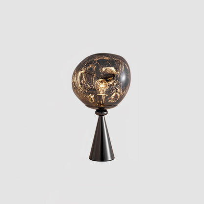 Lava Cone Table Lamp Dia 11″ X H 17.7″ / Dia 28cm X H 45cm / Black & Smoke gray / US Plug Table lamp