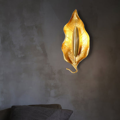 Leaf Brass Wall Lamp Wall lamp