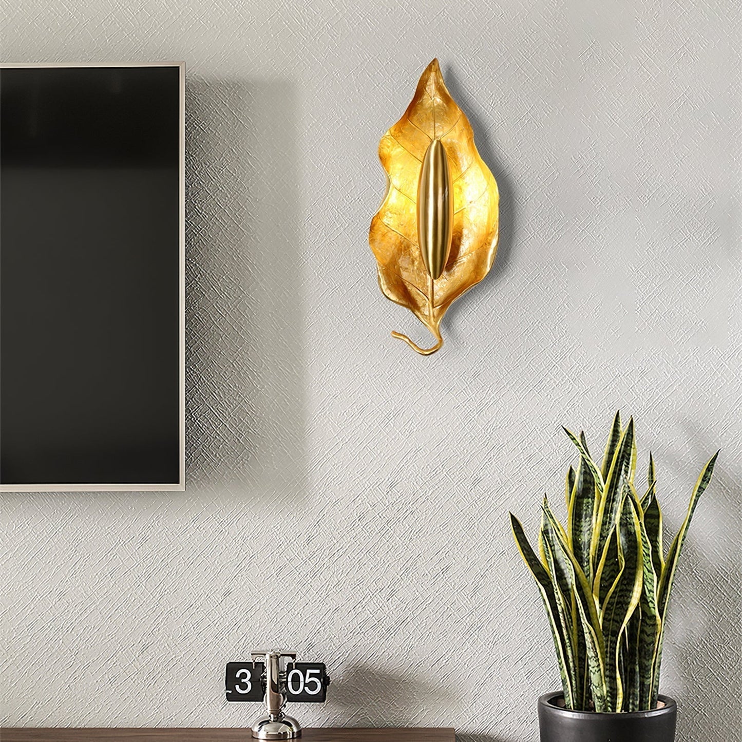 Leaf Brass Wall Lamp Wall lamp