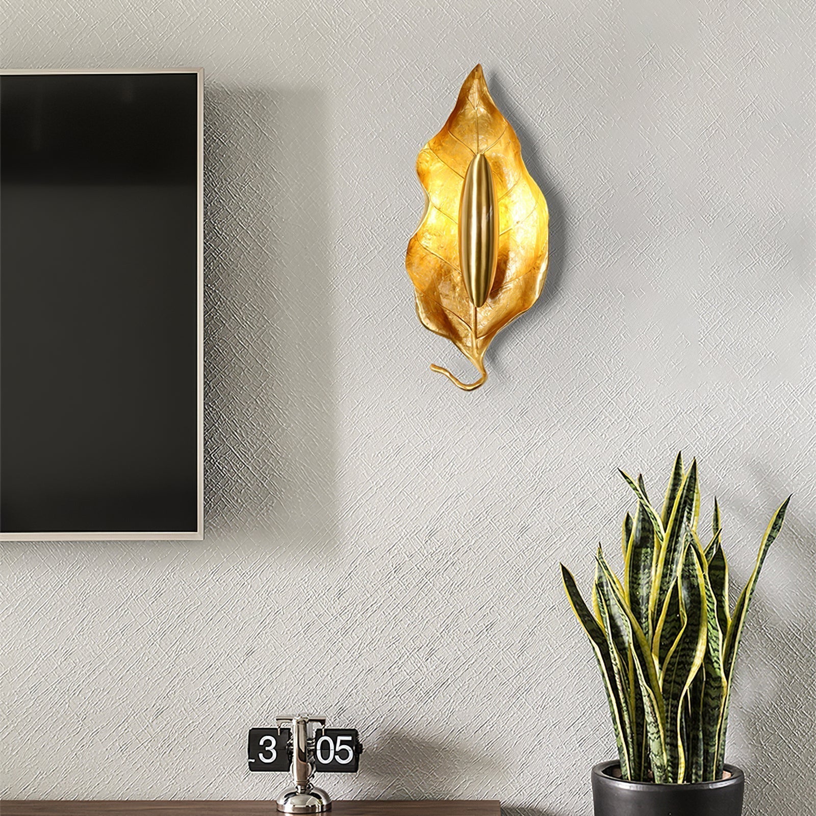 Leaf Brass Wall Lamp Wall lamp