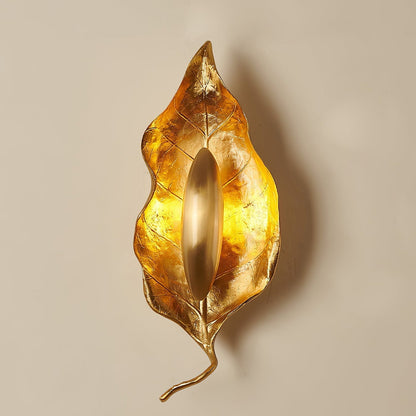 Leaf Brass Wall Lamp Wall lamp