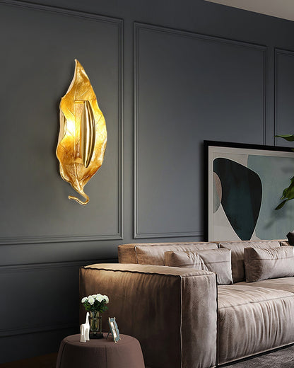 Leaf Brass Wall Lamp Wall lamp