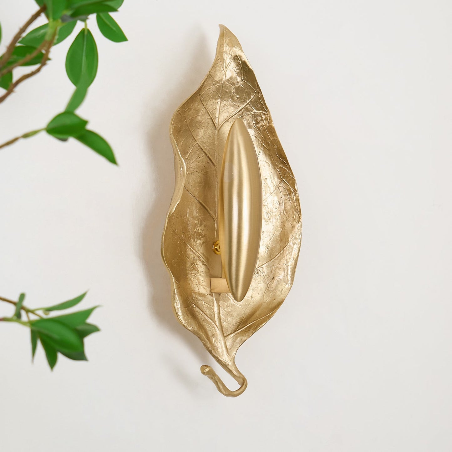 Leaf Brass Wall Lamp Wall lamp