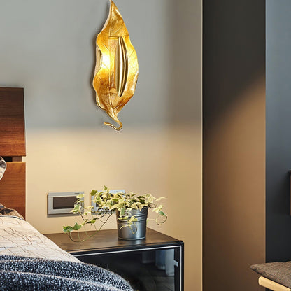 Leaf Brass Wall Lamp Wall lamp