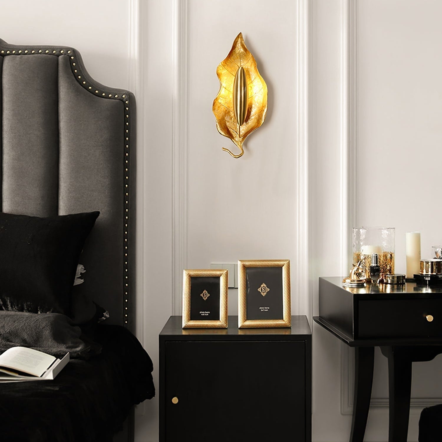 Leaf Brass Wall Lamp Wall lamp