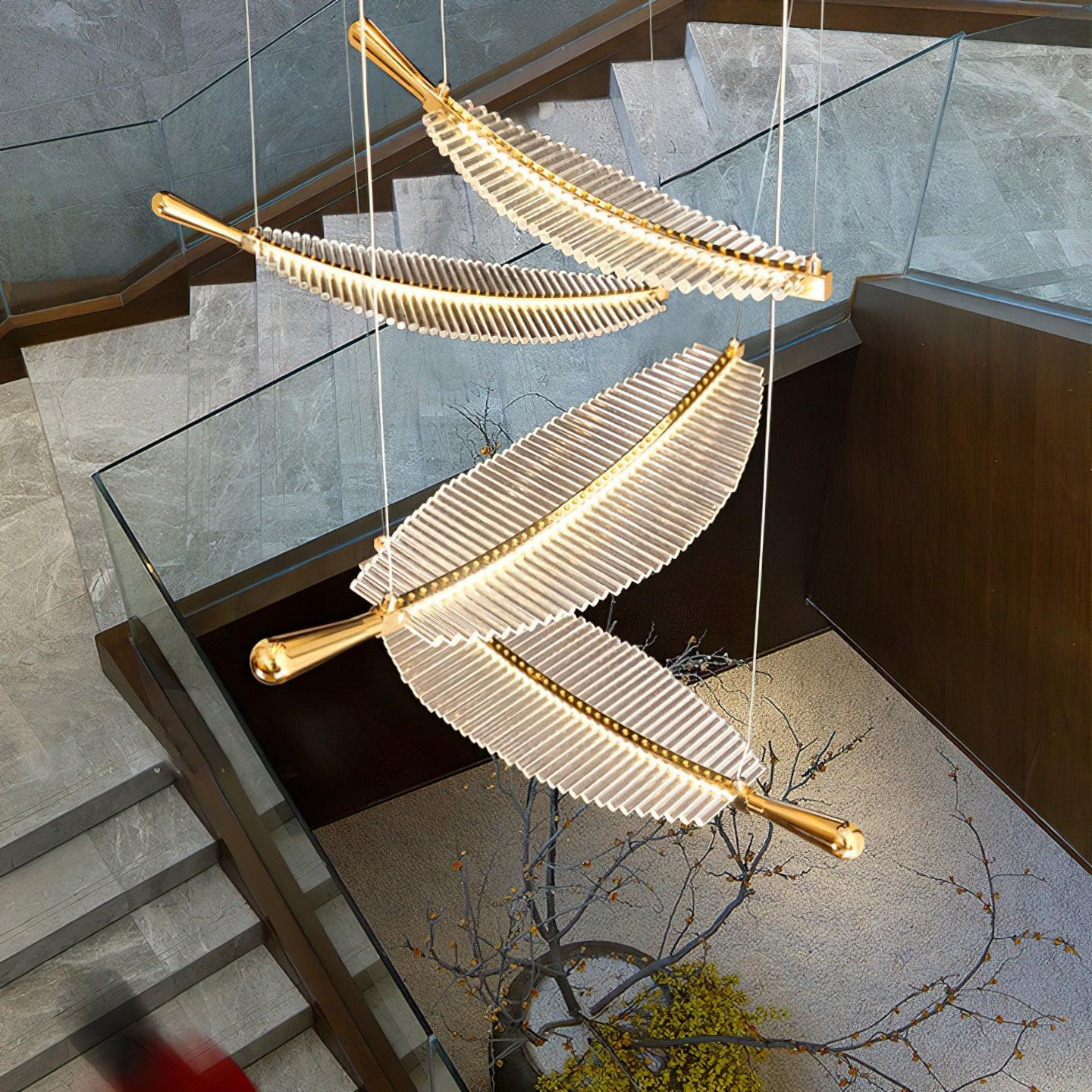 Leaf LED Chandelier Chandelier
