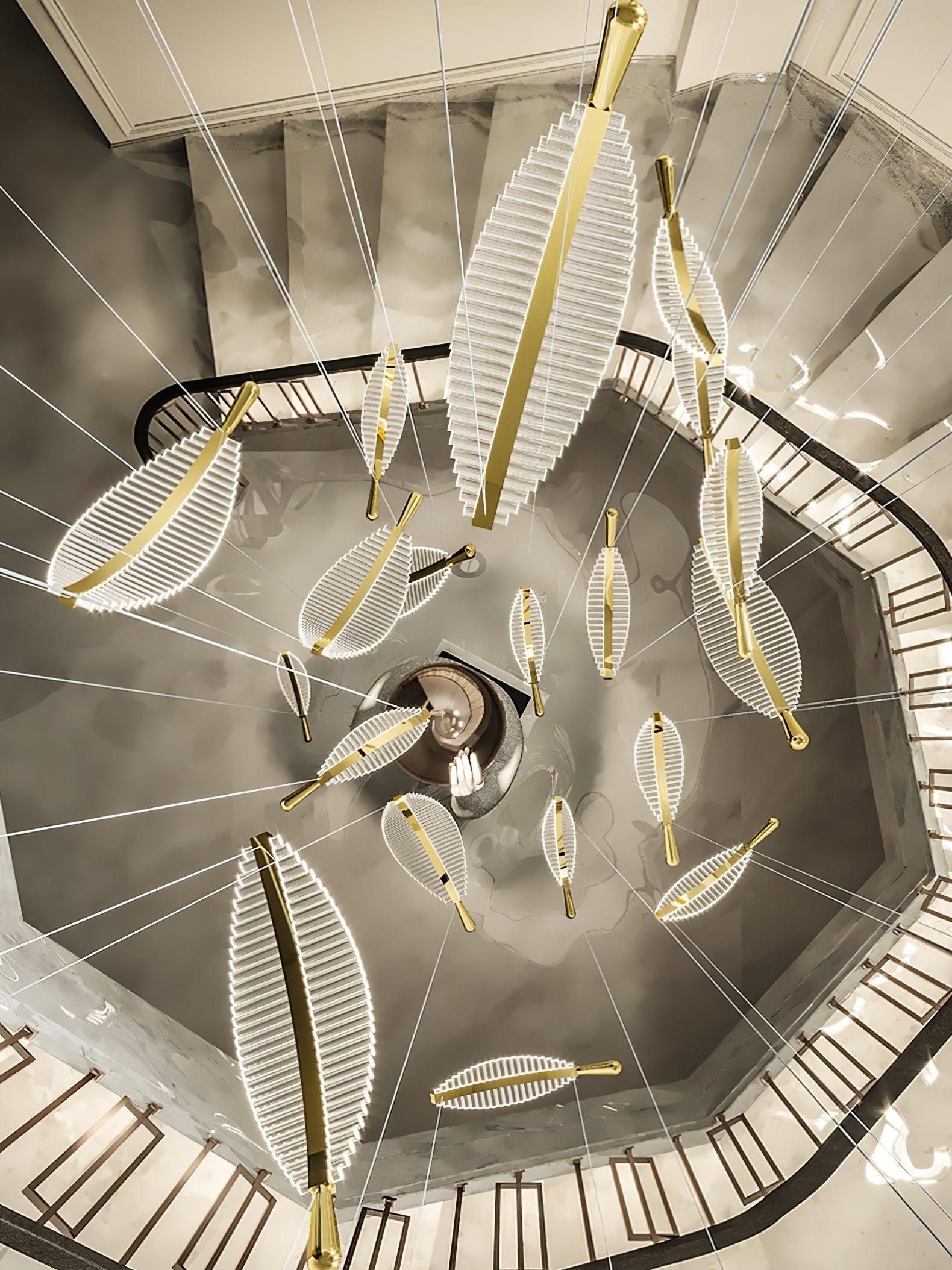 Leaf LED Chandelier Chandelier