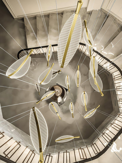 Leaf LED Chandelier Chandelier