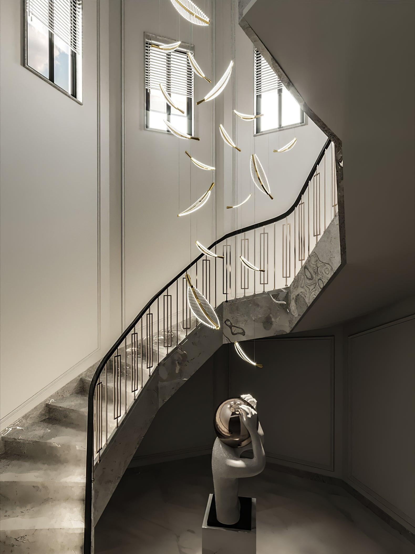 Leaf LED Chandelier Chandelier