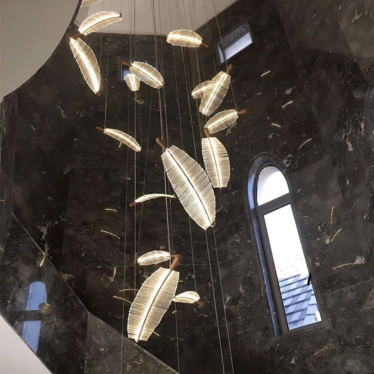 Leaf LED Chandelier Chandelier