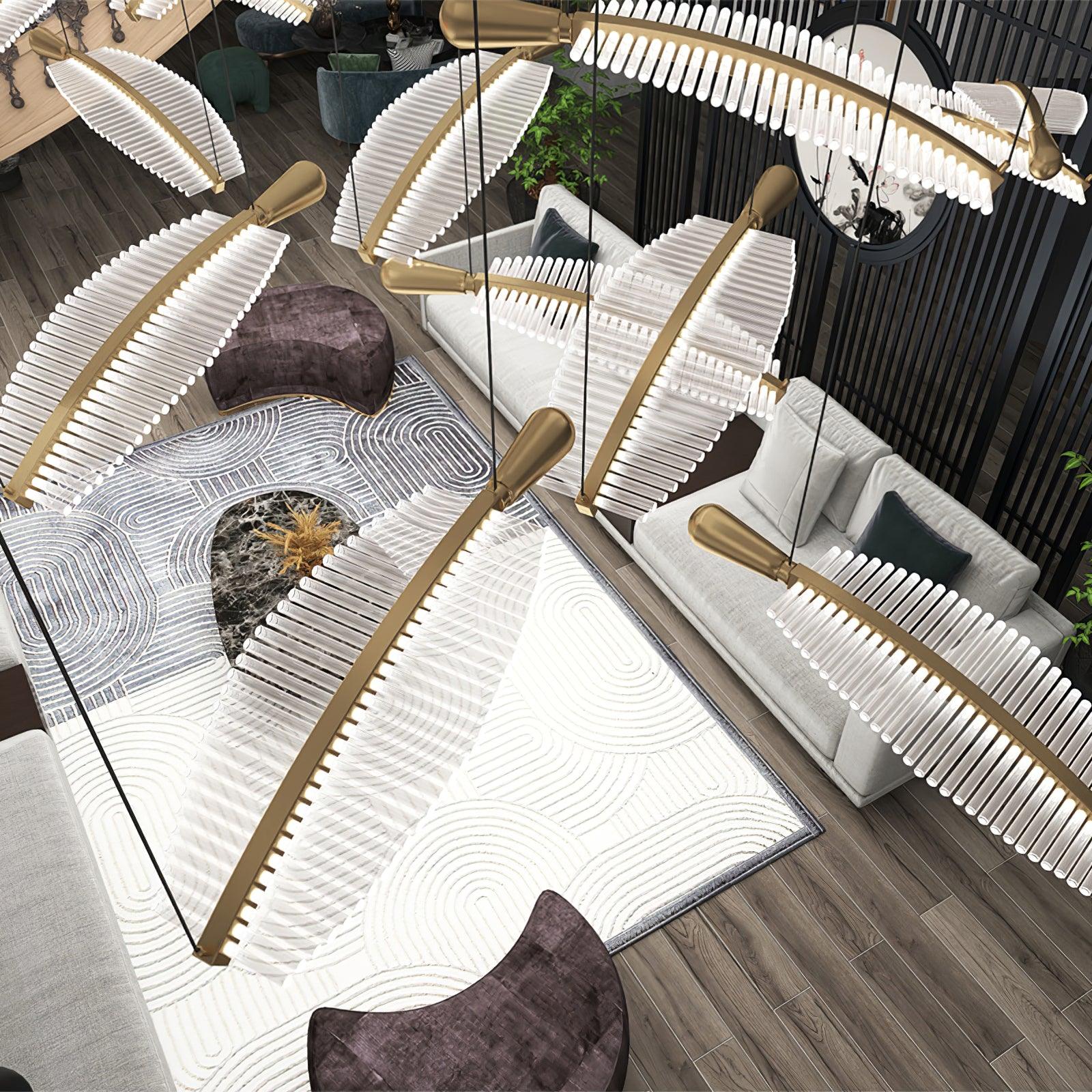 Leaf LED Chandelier Chandelier