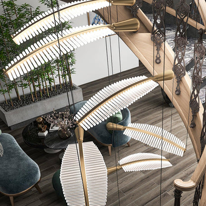 Leaf LED Chandelier Chandelier