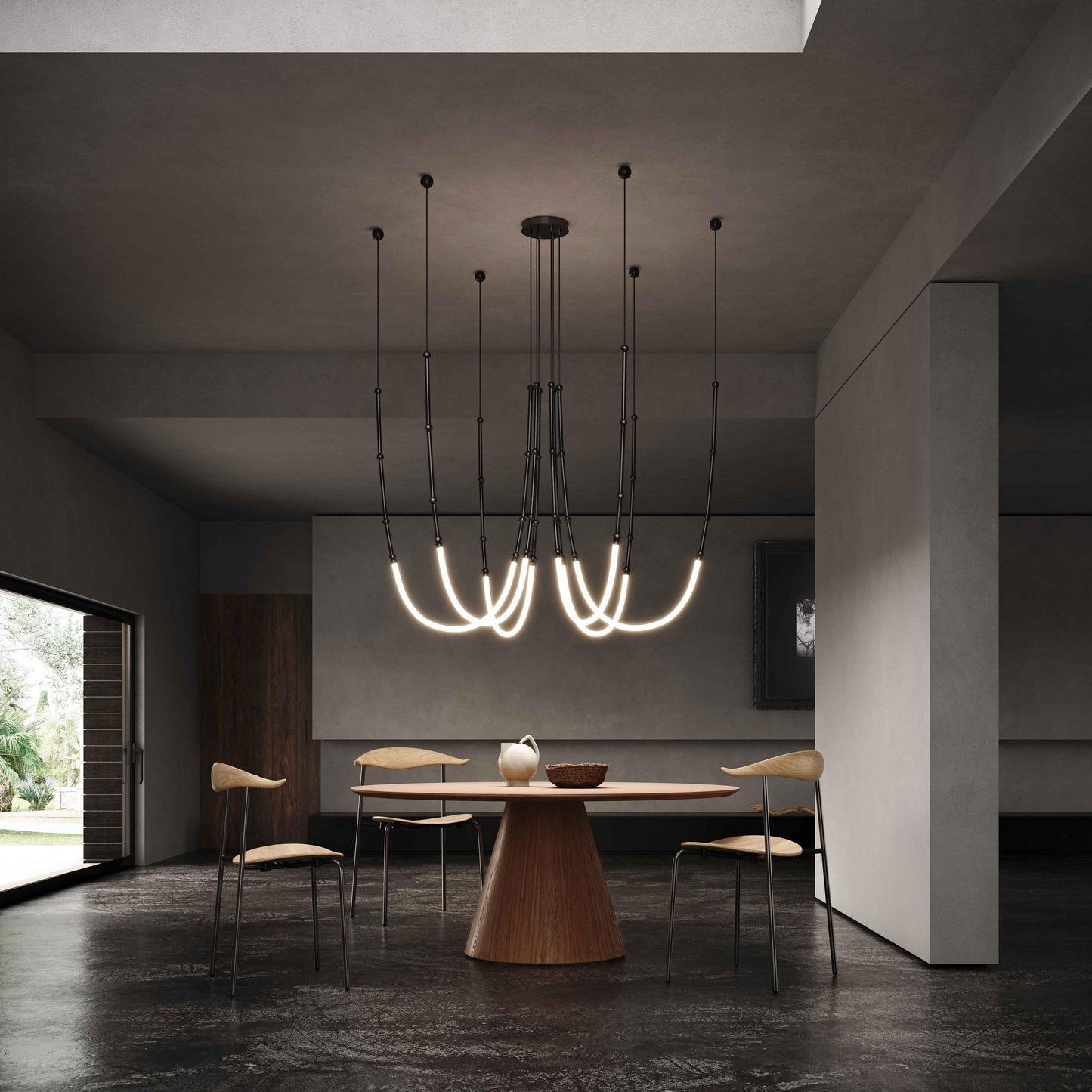 Leda Chandelier Chandelier