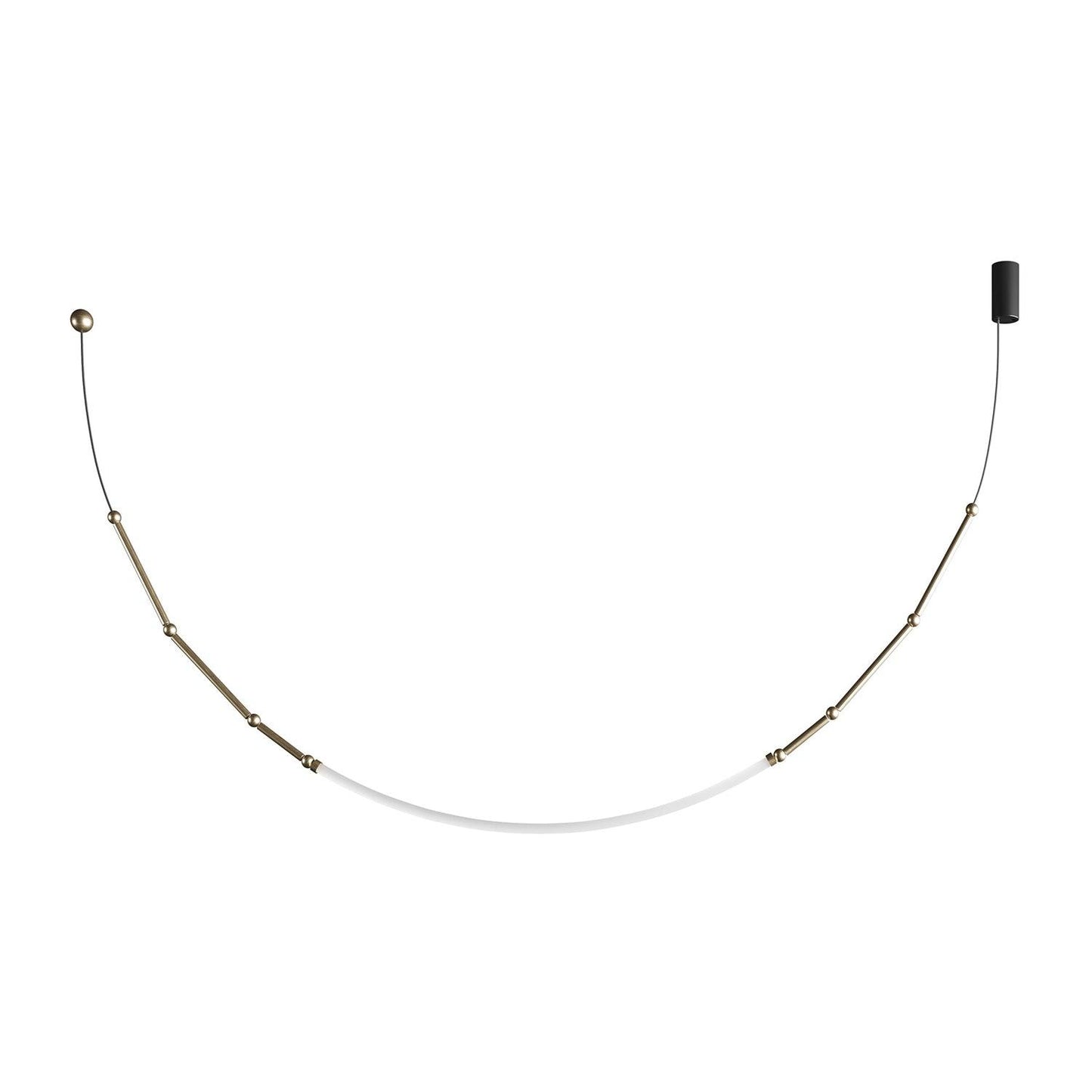 Leda Chandelier Model B Dia 47.2″ x H 59″ / Dia 120cm x H 150cm / Gold / Warm Light Chandelier