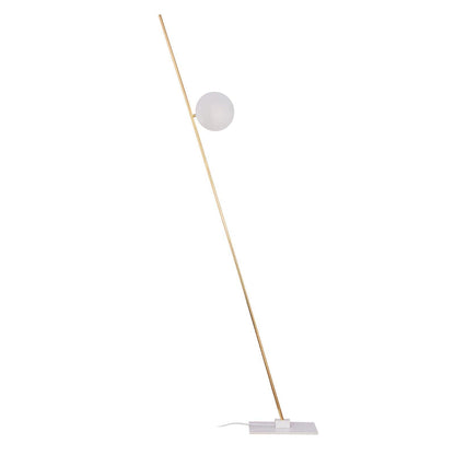 Giorgio Floor Light 1 head L 11.8″ x H 68.9″ / L 30cm x H 175cm / White & Gold / US plug Floor lamp