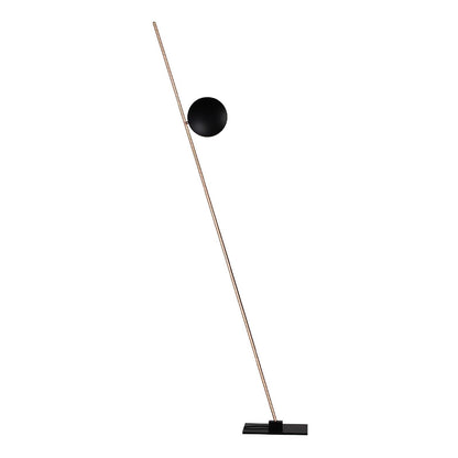 Giorgio Floor Light 1 head L 11.8″ x H 68.9″ / L 30cm x H 175cm / Black & Rose Gold / US plug Floor lamp