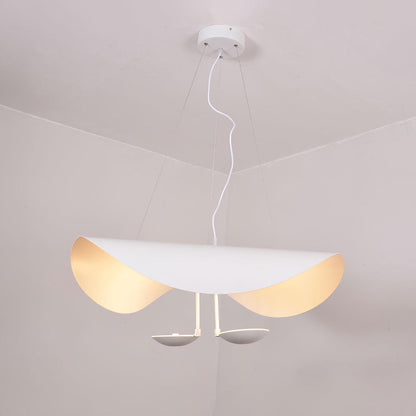 Giorgio Pendant Light Dia 31.5″ x H 13.8″ / Dia 80cm x H 35cm / White / Warm Light Pendant light
