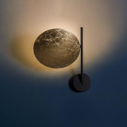 Giorgio W1 Wall Lamp W 8.3″ x H 9.8″ / W 21cm x H 25cm / Gold & Black / Warm Light Wall lamp