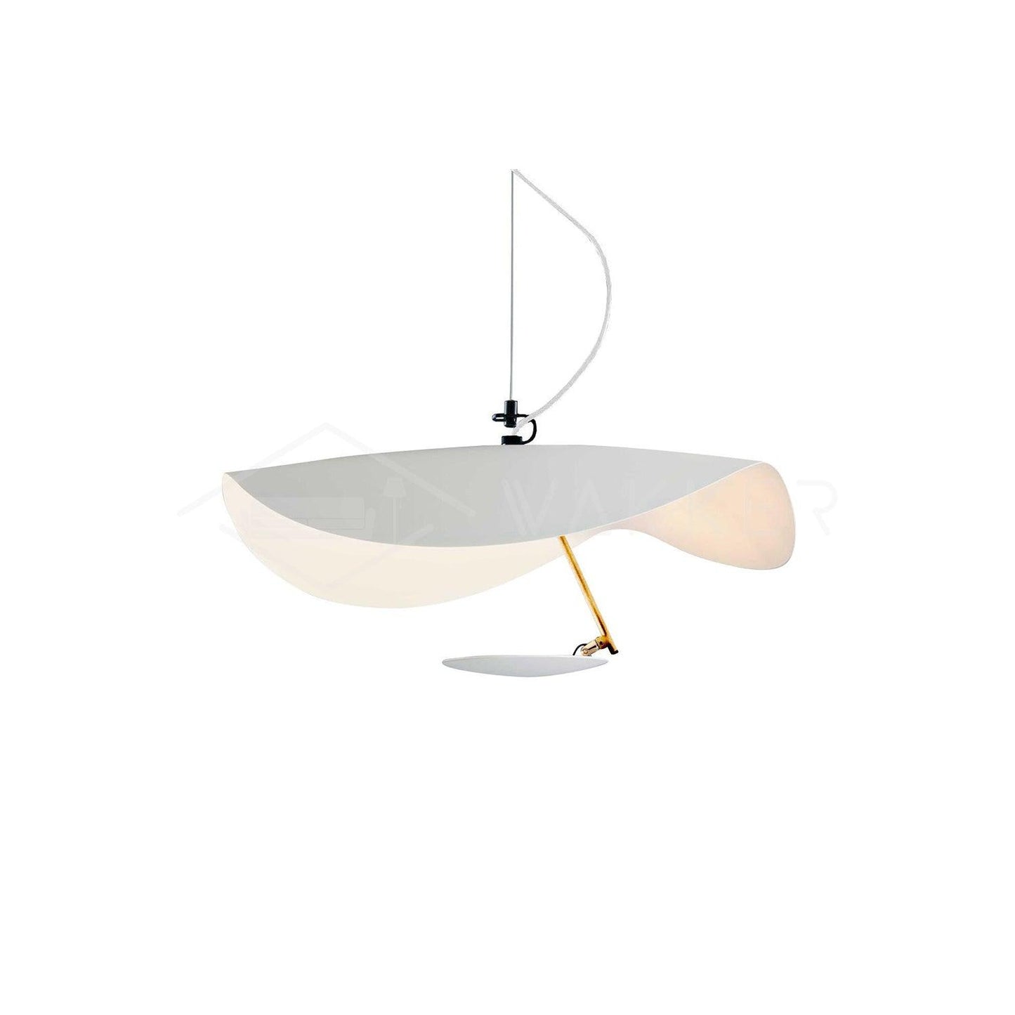 Giorgio Pendant Light Dia 15.7″ x H 10.6″ / Dia 40cm x H 27cm / White / Warm Light Pendant light