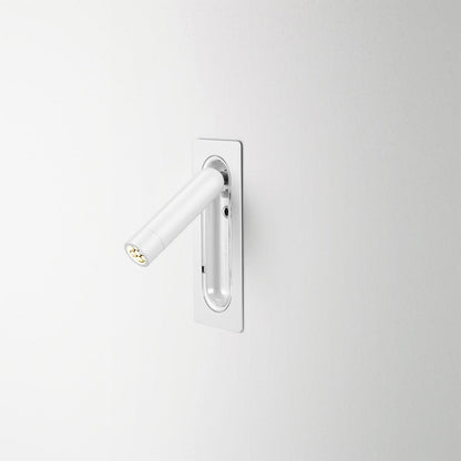 OmniLux Reading Lamp ? 2.8″ x H 6.7″ / Dia 7cm x H 17cm / Matt White / Warm White Wall lamp