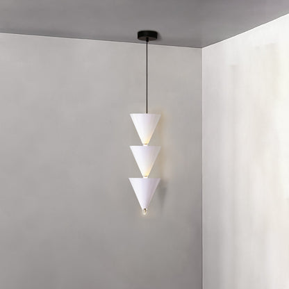Legato Pendant Light 3 heads ? 6.7″ x H 15.7″ / Dia 17cm x H 40cm / White / Warm Light Pendant light