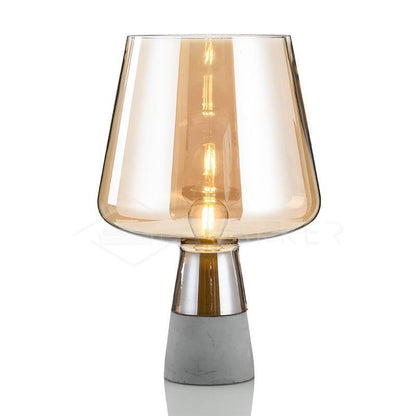 Leimu Table Lamp Dia 7.9″ x H 11.8″ / Dia 20cm x H 30cm / Amber / US Plug Table lamp