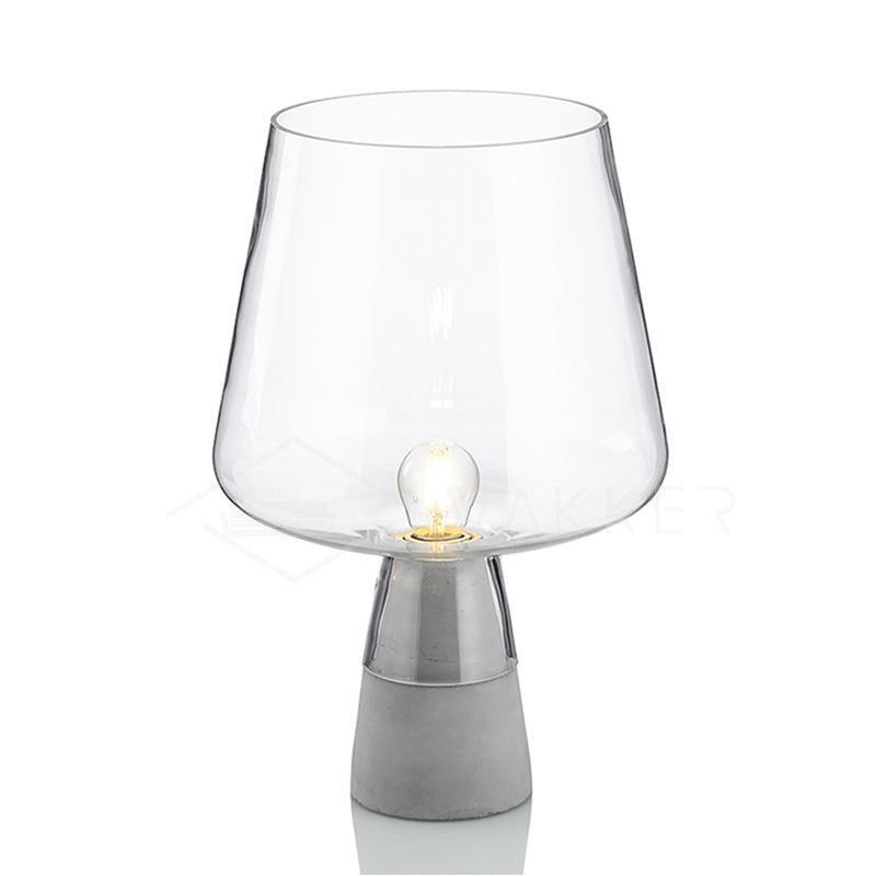 Leimu Table Lamp Dia 7.9″ x H 11.8″ / Dia 20cm x H 30cm / Clear / US Plug Table lamp