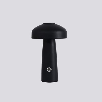 Leon Mushroom Built-in Battery Table Lamp Dia 5.9″ x H 9.8″ / Dia 15cm x H 25cm / Black / Touch Switch Table lamp
