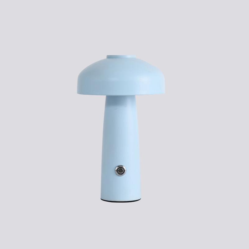 Leon Mushroom Built-in Battery Table Lamp Dia 5.9″ x H 9.8″ / Dia 15cm x H 25cm / Blue / Touch Switch Table lamp