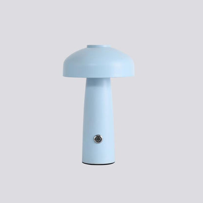 Leon Mushroom Built-in Battery Table Lamp Dia 5.9″ x H 9.8″ / Dia 15cm x H 25cm / Blue / Touch Switch Table lamp