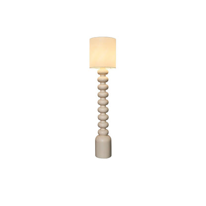 Leona Floor Lamp Smooth: Dia 11.8″ x H 70″ / Dia 30cm x H 178cm / White / US Plug Floor lamp