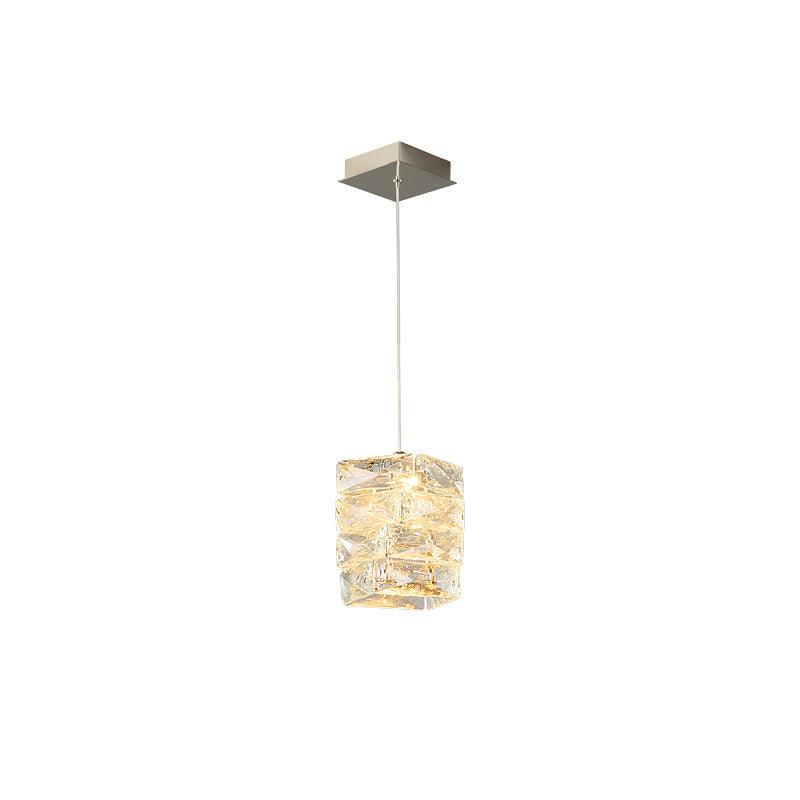 Leuchten Crystal Pendant Lamp Dia 4.7″ x H 5.1″ / Dia 12cm x H 13cm / Clear / Warm White Pendant light