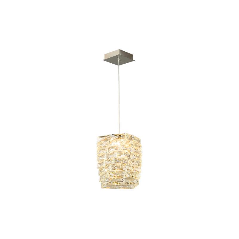 Leuchten Crystal Pendant Lamp Dia 8.7″ x H 9.8″ / Dia 22cm x H 25cm / Clear / Warm White Pendant light