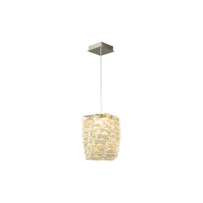 Leuchten Crystal Pendant Lamp Dia 8.7″ x H 9.8″ / Dia 22cm x H 25cm / Clear / Warm White Pendant light