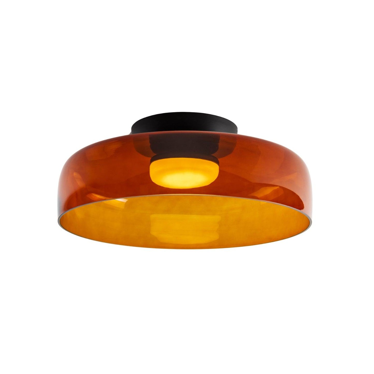 Levels Ceiling Light Single layer ? 16.5″ x H 4.3″ / ? 42cm x H 11cm / Orange / Warm Light Ceiling lamp