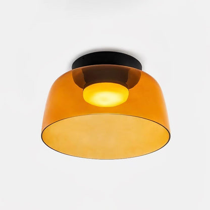 Levels Ceiling Light Single layer ? 12.6″ x H 6.3″ / ? 32cm x H 16cm / Orange / Warm Light Ceiling lamp