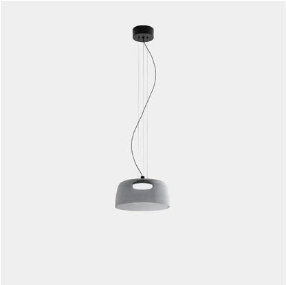 Levels Pendant Light Single Layer Dia 12.6″ X H 6.3″ / Dia 32cm X H 16cm / Smoke Grey / Warm Light Pendant light