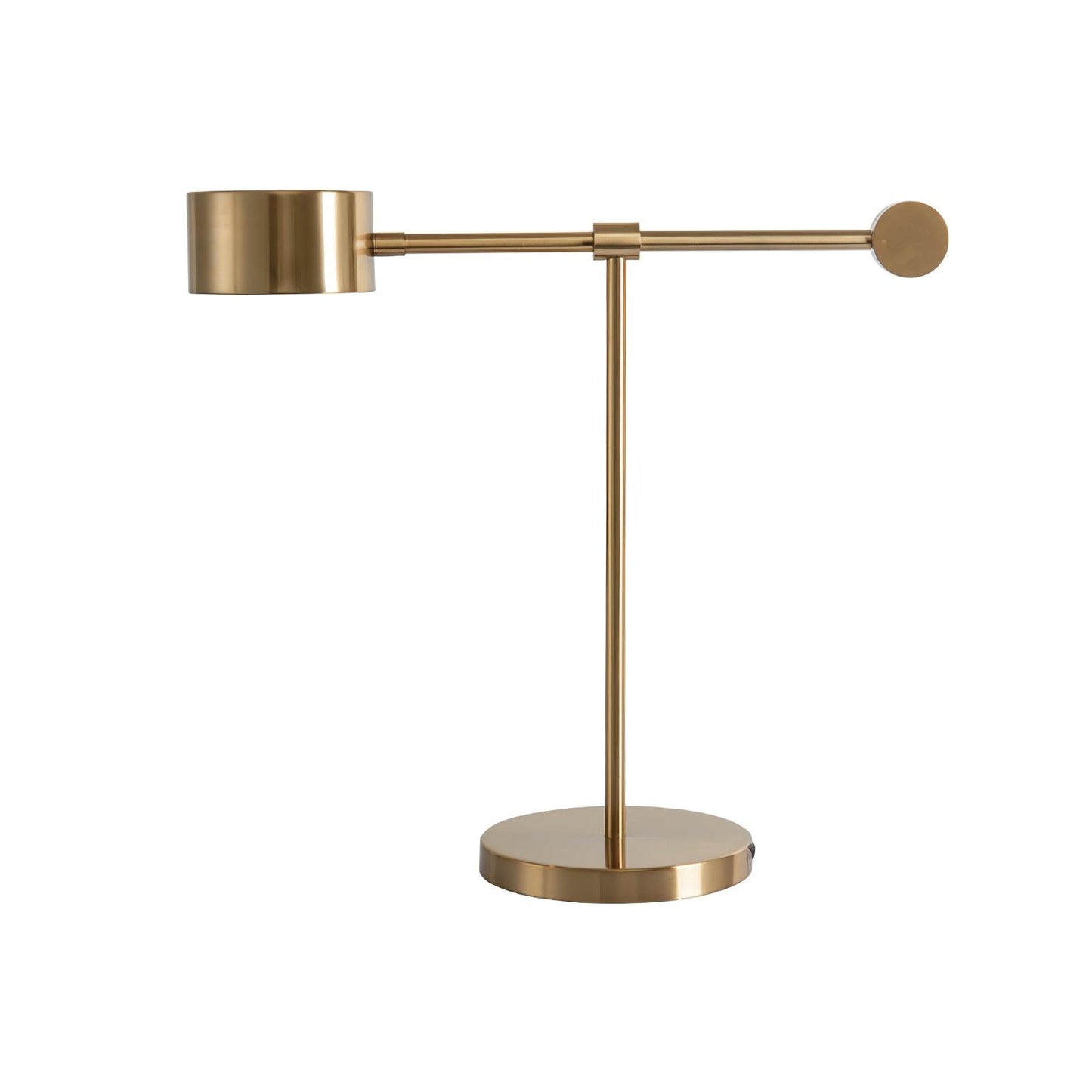 Lever Office Table Light L 19.7″ x H 16.9″ / L 50cm x H 43cm / Gold / US plug Table lamp