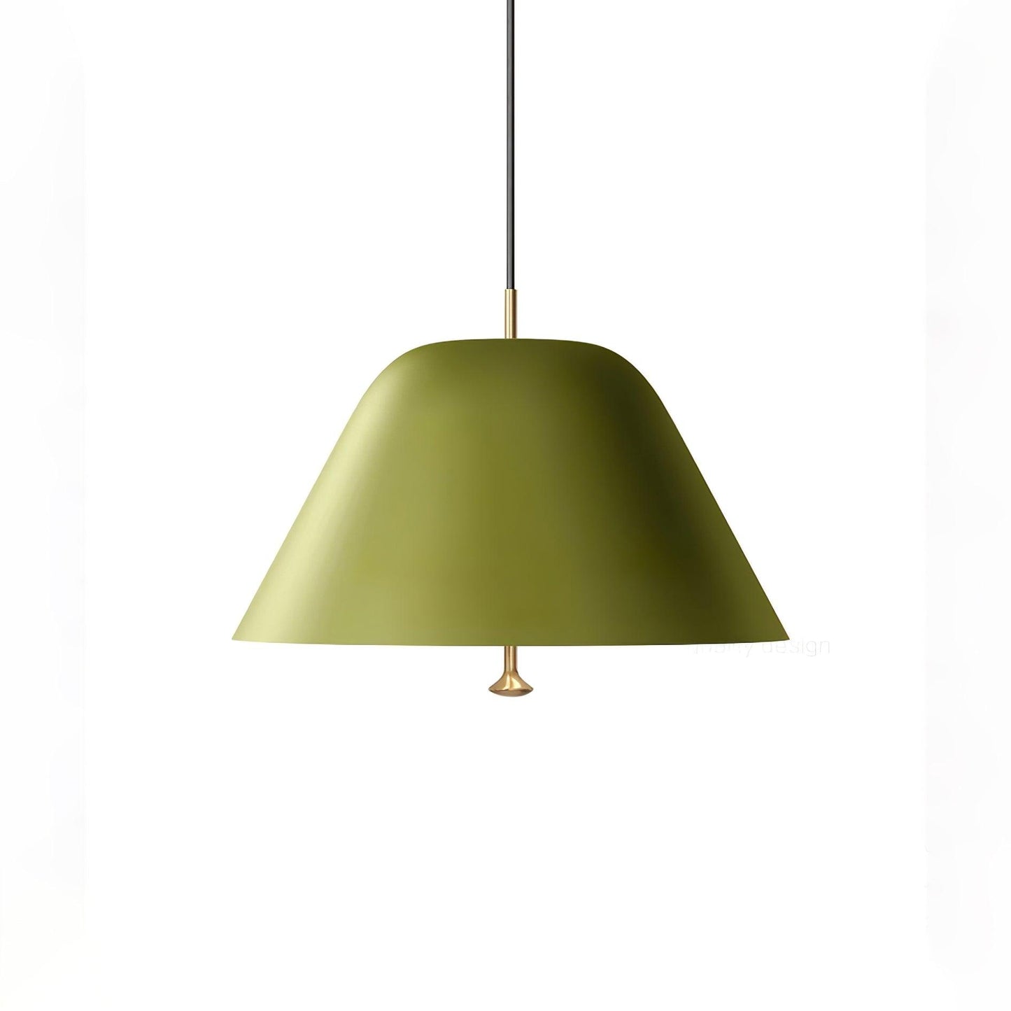Minimalist Pendant Lamp ? 11″ x H 59.1″ / Dia 28cm x H 150cm / Green Pendant light