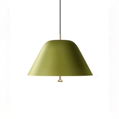 Minimalist Pendant Lamp ? 11″ x H 59.1″ / Dia 28cm x H 150cm / Green Pendant light
