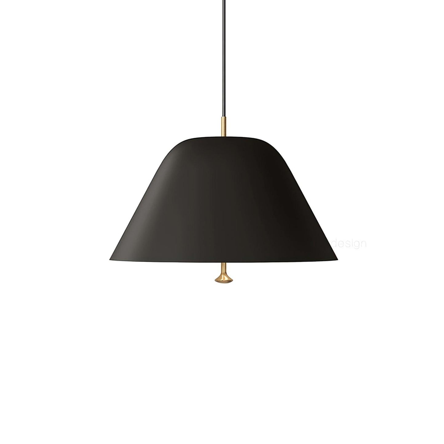 Minimalist Pendant Lamp ? 11″ x H 59.1″ / Dia 28cm x H 150cm / Black Pendant light