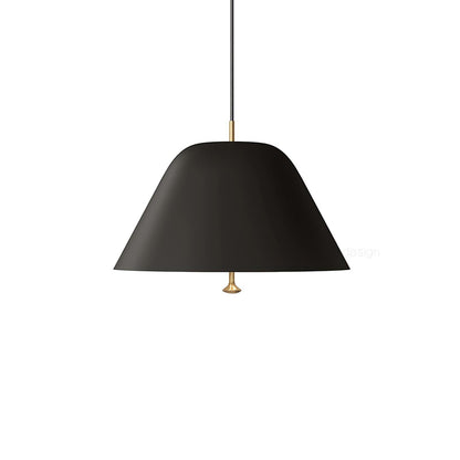 Minimalist Pendant Lamp ? 11″ x H 59.1″ / Dia 28cm x H 150cm / Black Pendant light