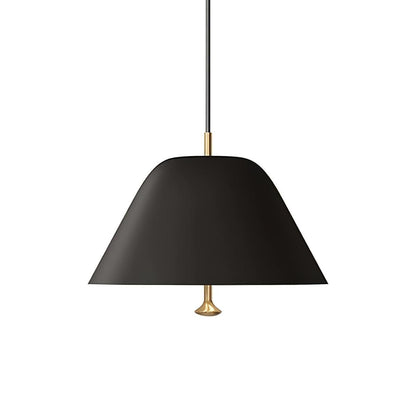 Minimalist Pendant Lamp ? 15.7″ x H 59.1″ / Dia 40cm x H 150cm / Black Pendant light