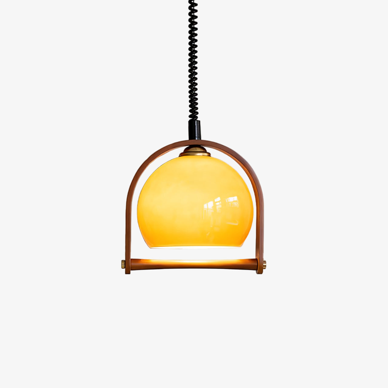 Levitation Dijkstra Pendant Lamp Dia 11.8″ x H 11.8″ / Dia 30cm x H 30cm / Dark Walnut & Dark Brown Pendant light