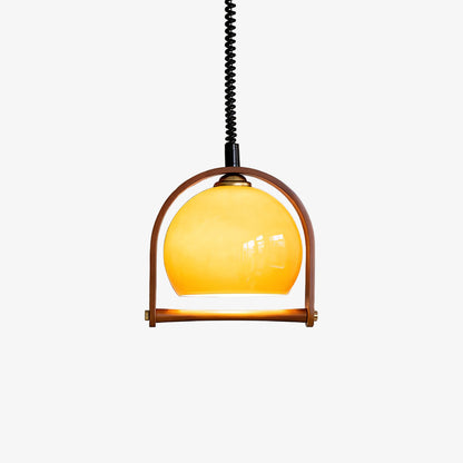 Levitation Dijkstra Pendant Lamp Dia 11.8″ x H 11.8″ / Dia 30cm x H 30cm / Dark Walnut & Dark Brown Pendant light