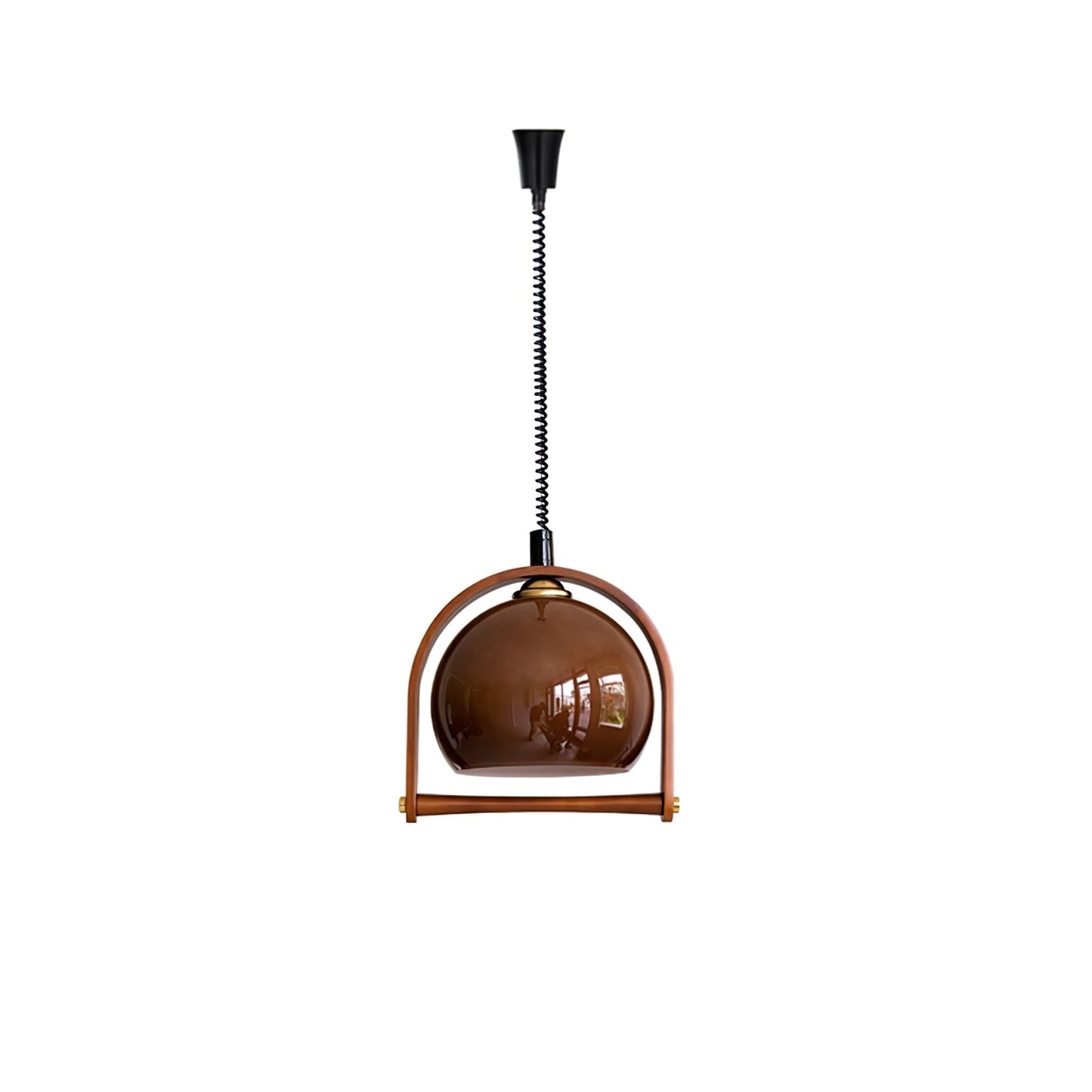 Levitation Dijkstra Pendant Lamp Dia 11.8″ x H 11.8″ / Dia 30cm x H 30cm / Dark Walnut & Dark Brown Pendant light