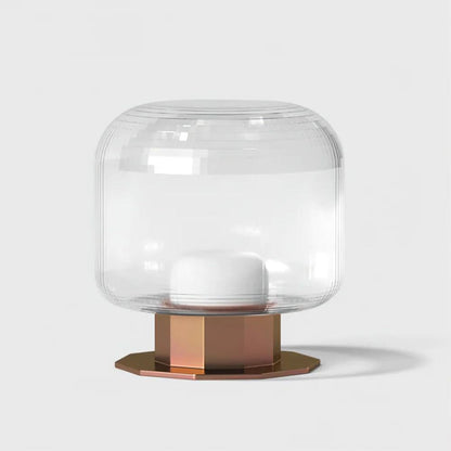 Lewis Outdoor Table Lamp Model A ? 9.8″ x H 9.8″ / Dia 25cm x H 25cm / Rose Gold / Warm Light Table lamp