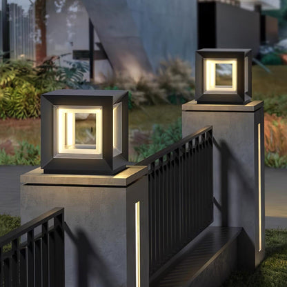 Light Cube Outdoor Post Light Table lamp