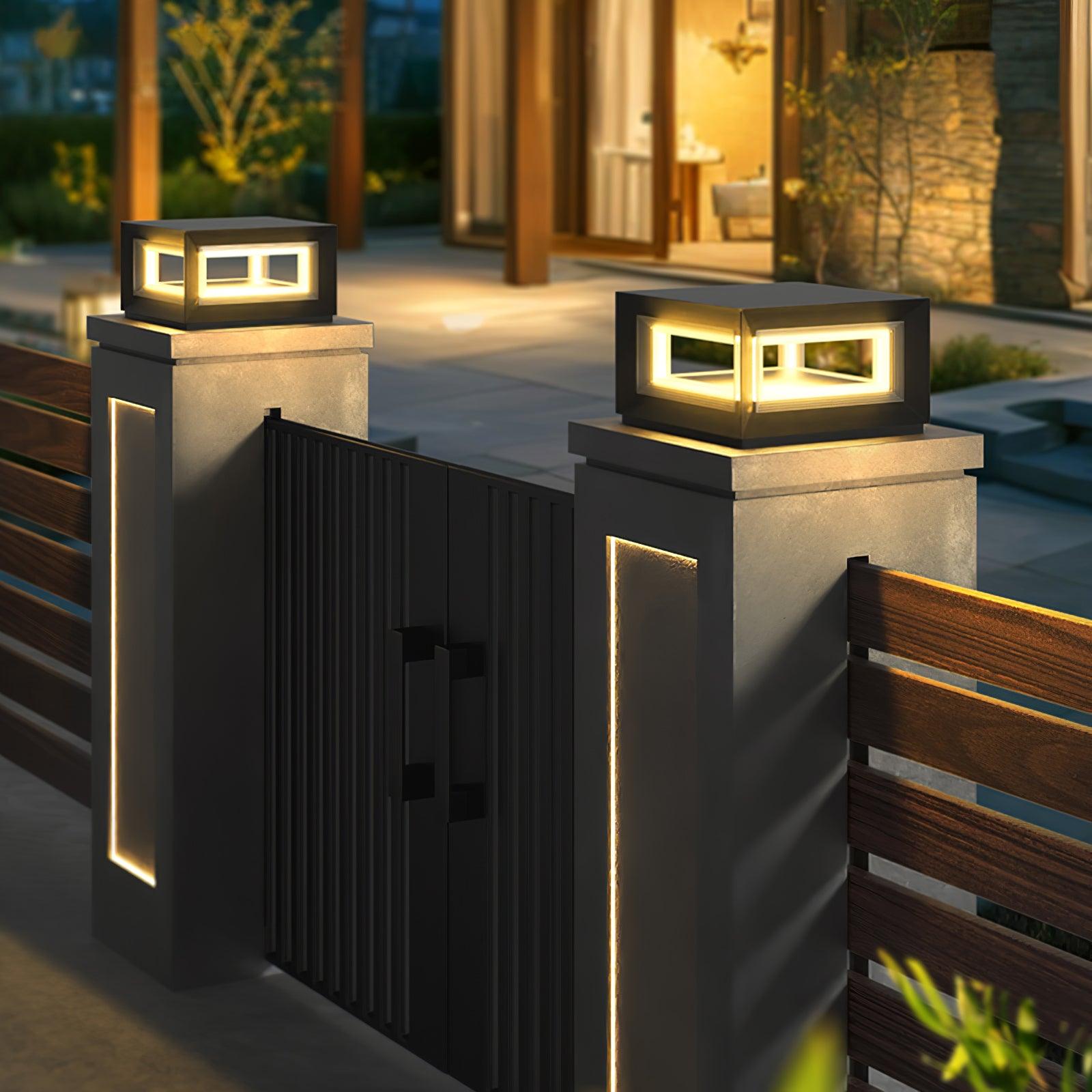 Light Cube Outdoor Post Light Table lamp